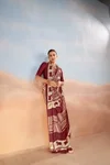 Kashviya 01 By Ynf Satin Chiffon Printed Saree